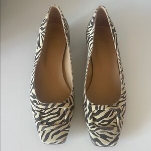 Ann Masshburn low heeled animal print pump